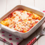 Polenta-Tomaten-Gratin