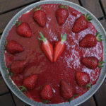 Erdbeer-Tonkabohnen-Cheesecake