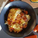 Nudel-Karotten-Gratin