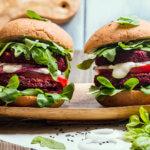Veggie Burger mit Rote Beete